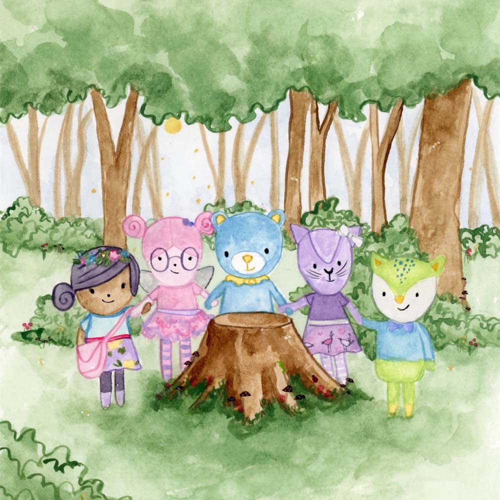 "The Forest of Whimsical Wonder" is the perfect book to teach acceptance and friendship in young children