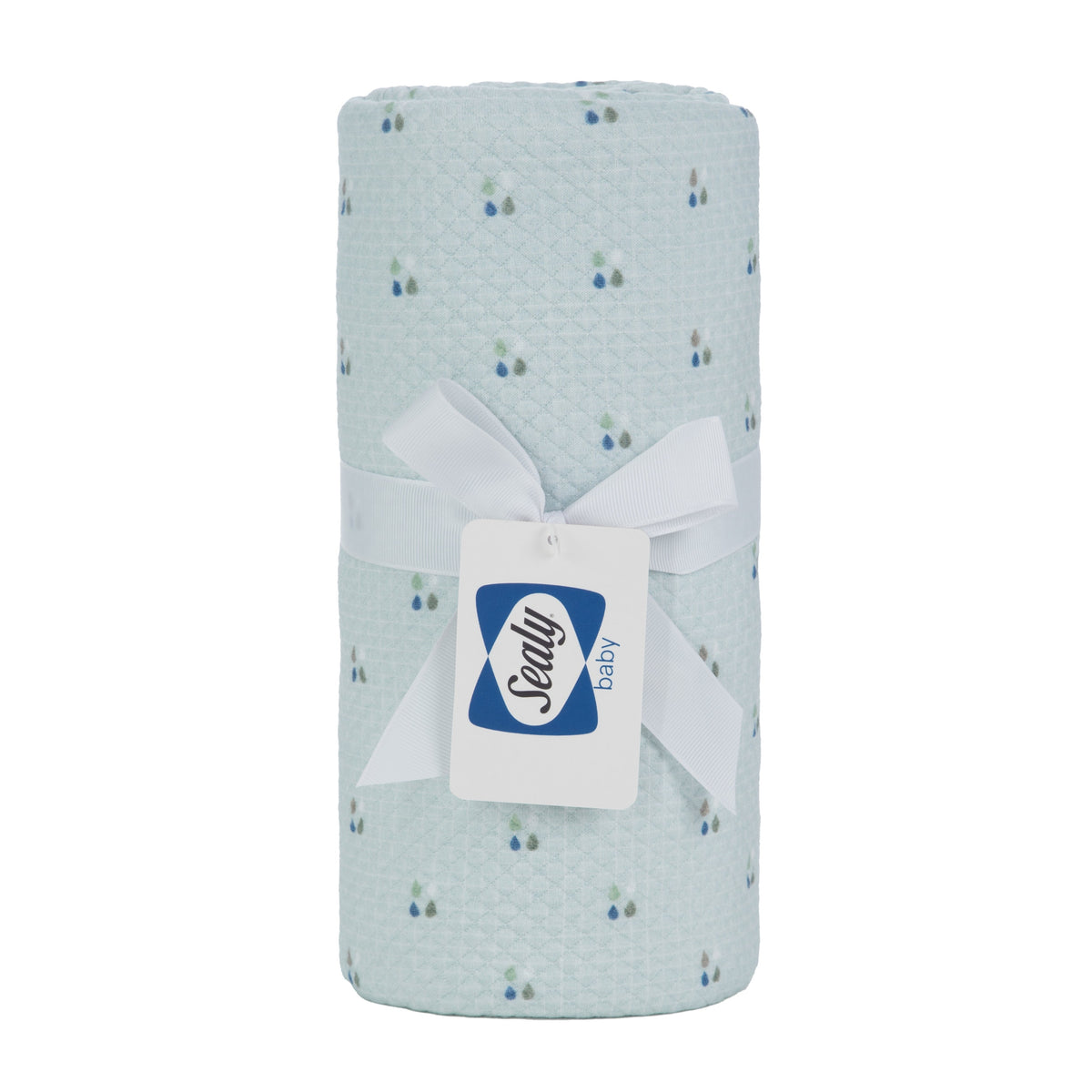 Sealy Baby Printed Knit Blanket - Drops