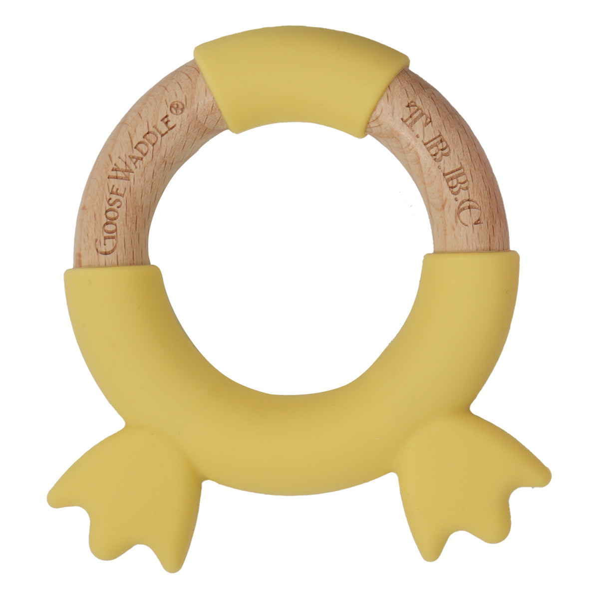 Duck Rattle Teether The Beaufort Bonnet Company Teether Collection - Yellow Duck Feet ...