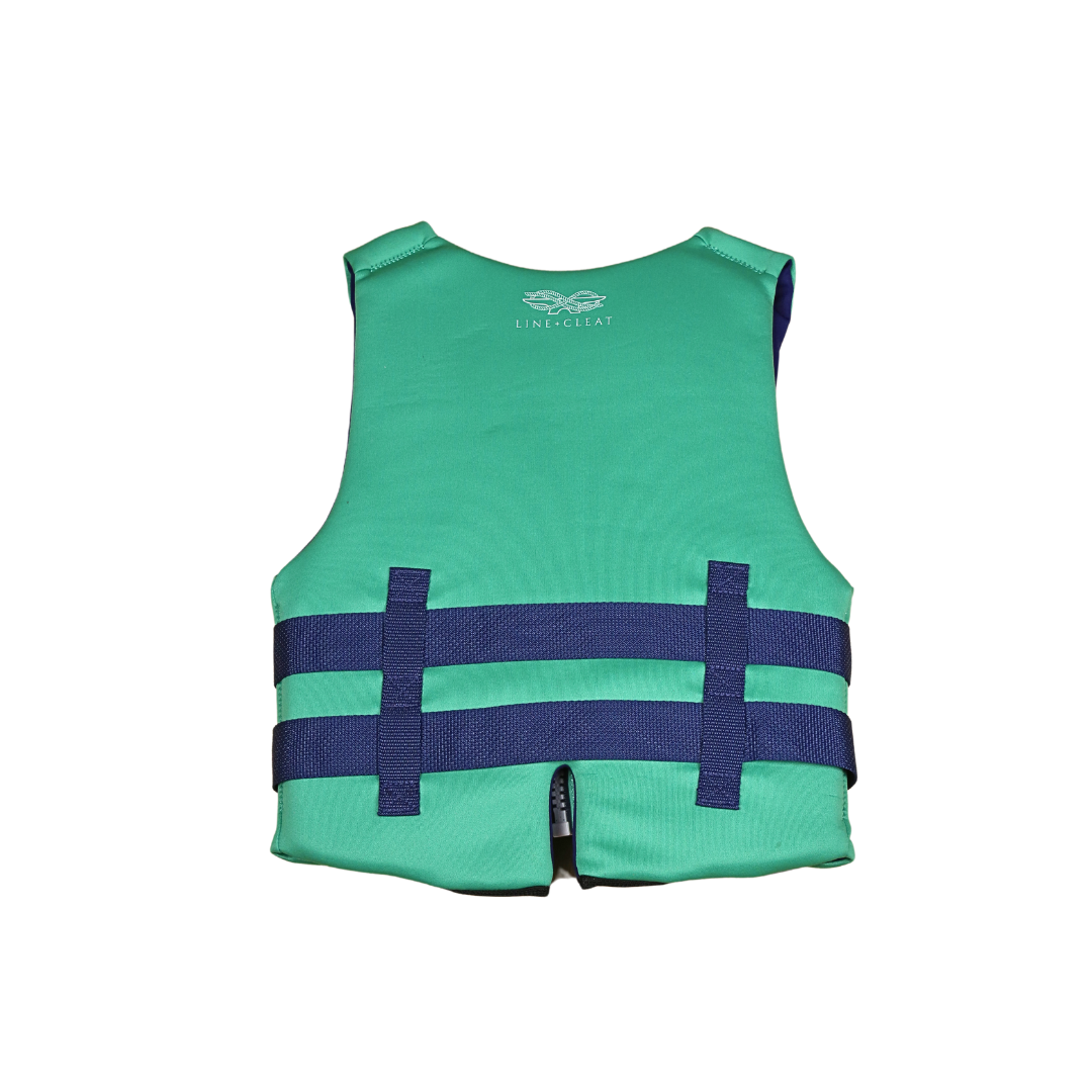 Green USCG Life Jacket (50-90 lbs)