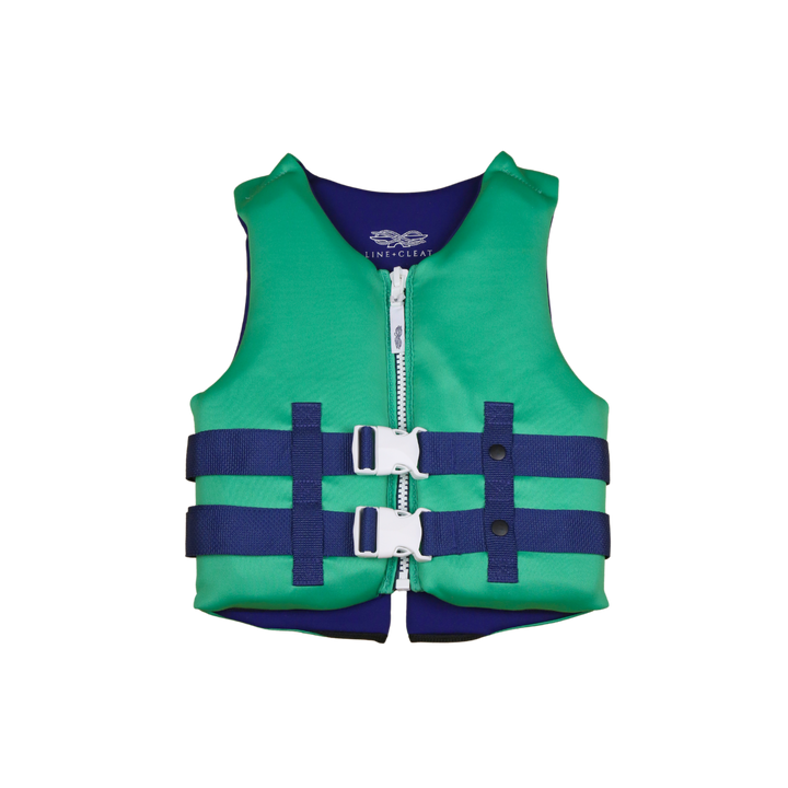 Green USCG Life Jacket (50-90 lbs)