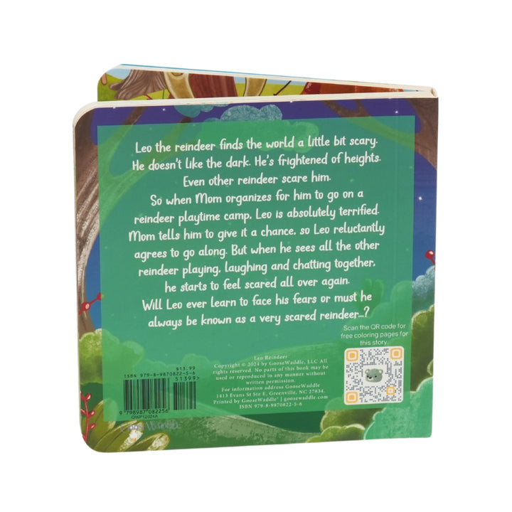 Leo Reindeer Board Book