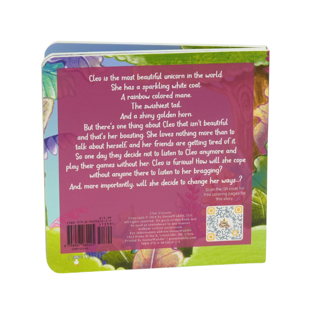 Cleo Unicorn Board Book