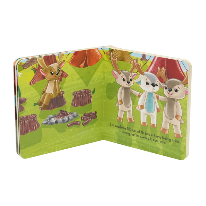 Leo Reindeer Board Book