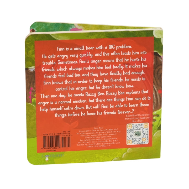 Finn Bear Board Book