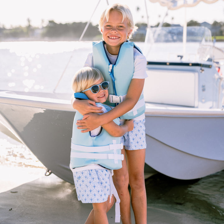 LC x PBL Blue USCG Life Jacket (0-30 lbs)