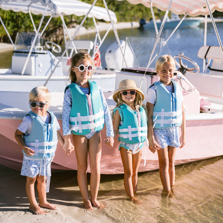 LC x PBL Blue USCG Life Jacket (0-30 lbs)