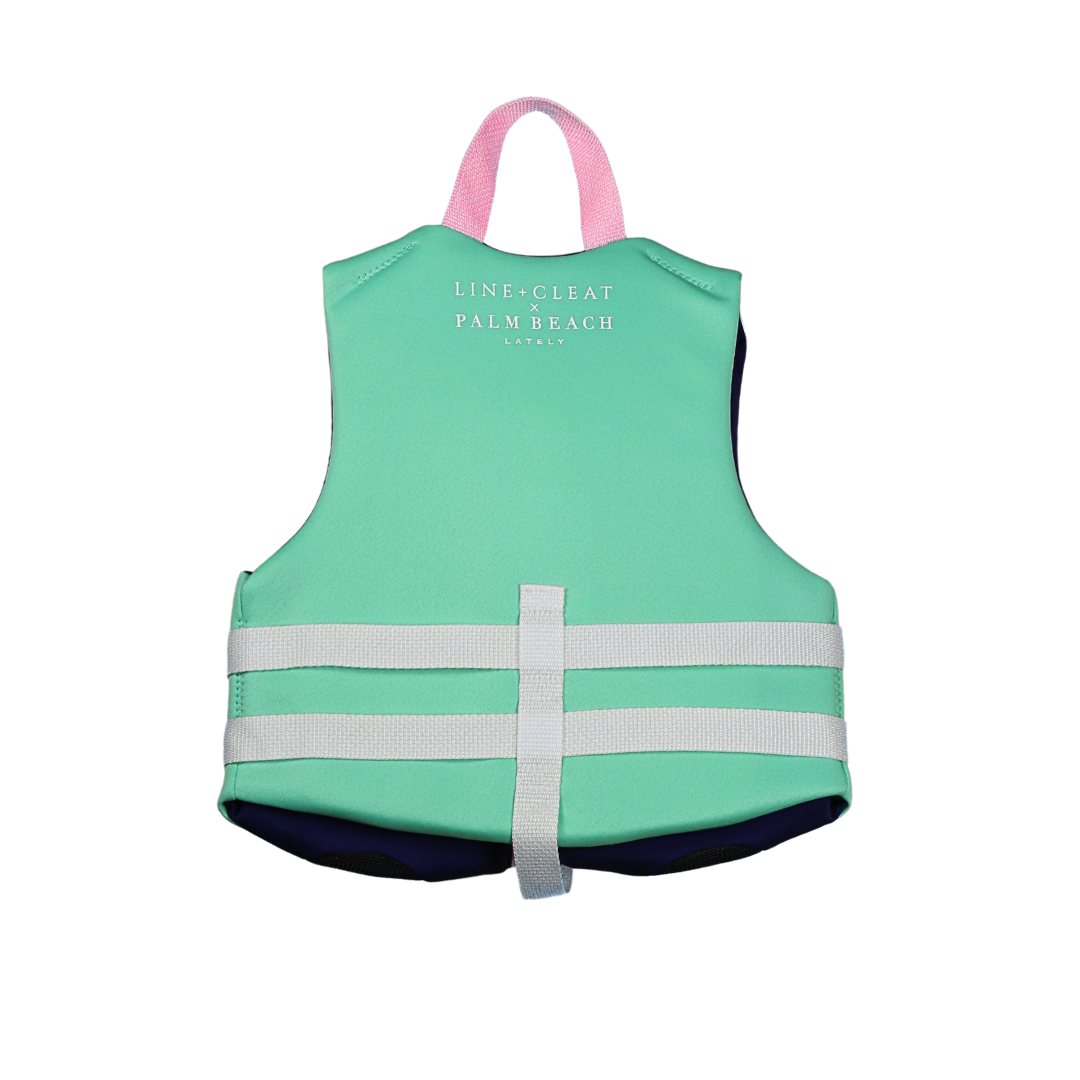 LC x PBL Green USCG Life Jacket (30-50lbs)