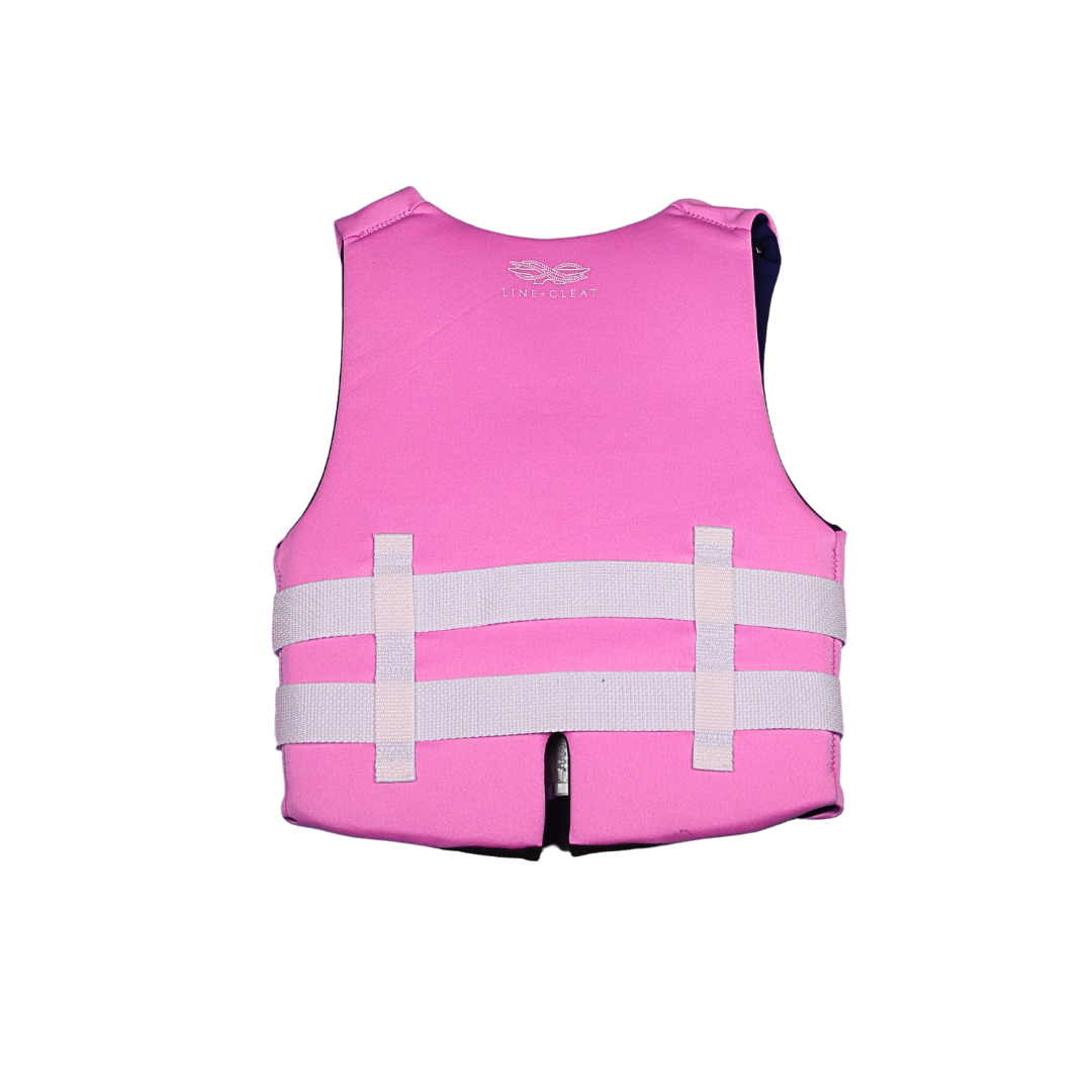 Pink USCG Life Jacket (50-90 lbs)