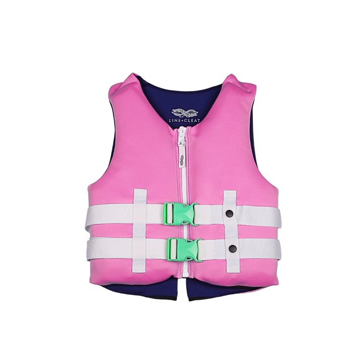 Pink USCG Life Jacket (50-90 lbs)