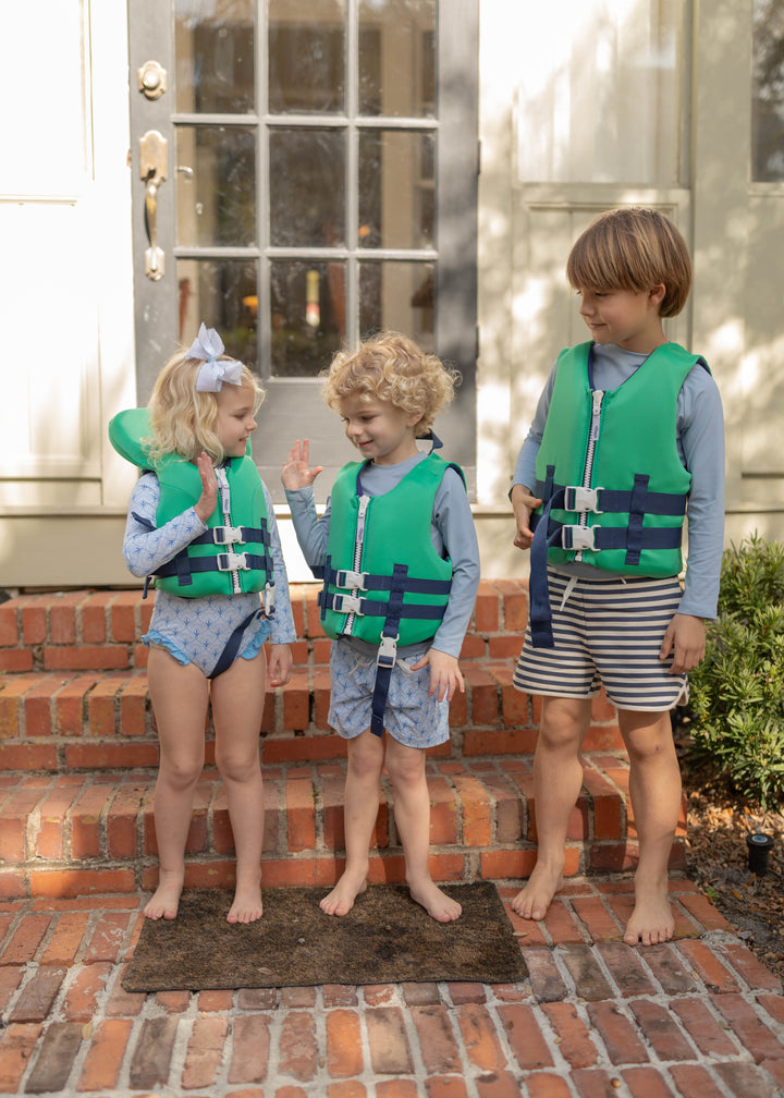 Green USCG Life Jacket (0-30 lbs)