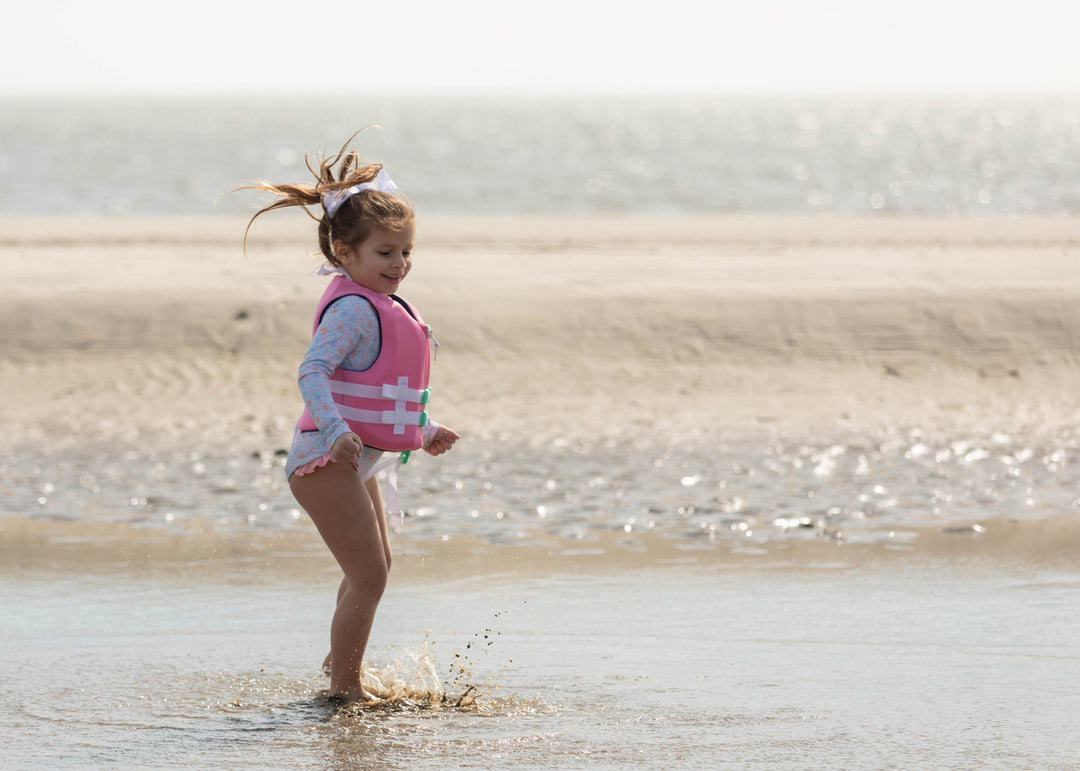 Pink USCG Life Jacket (30-50 lbs)