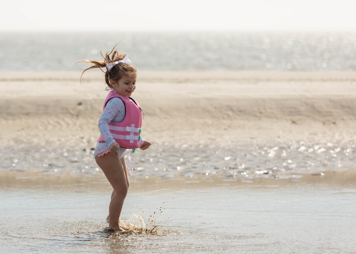 Pink USCG Life Jacket (30-50 lbs)