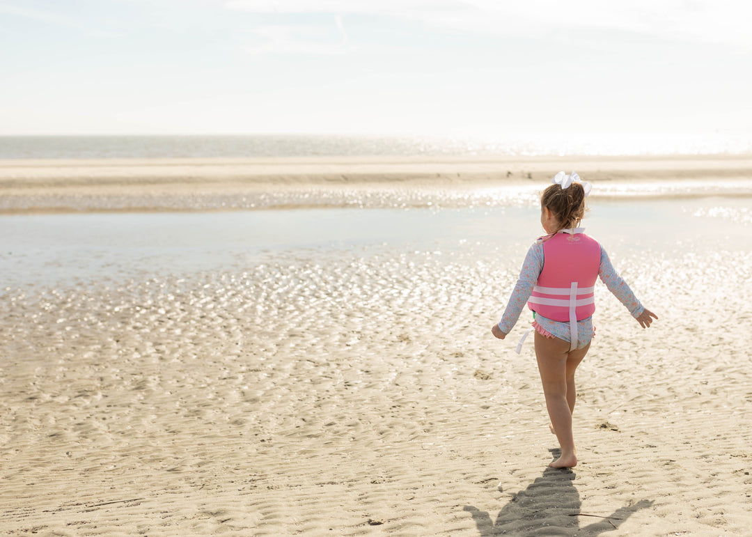 Pink USCG Life Jacket (30-50 lbs)