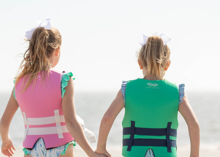 Pink USCG Life Jacket (50-90 lbs)