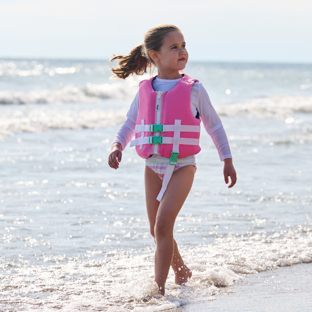 Pink USCG Life Jacket (30-50 lbs)