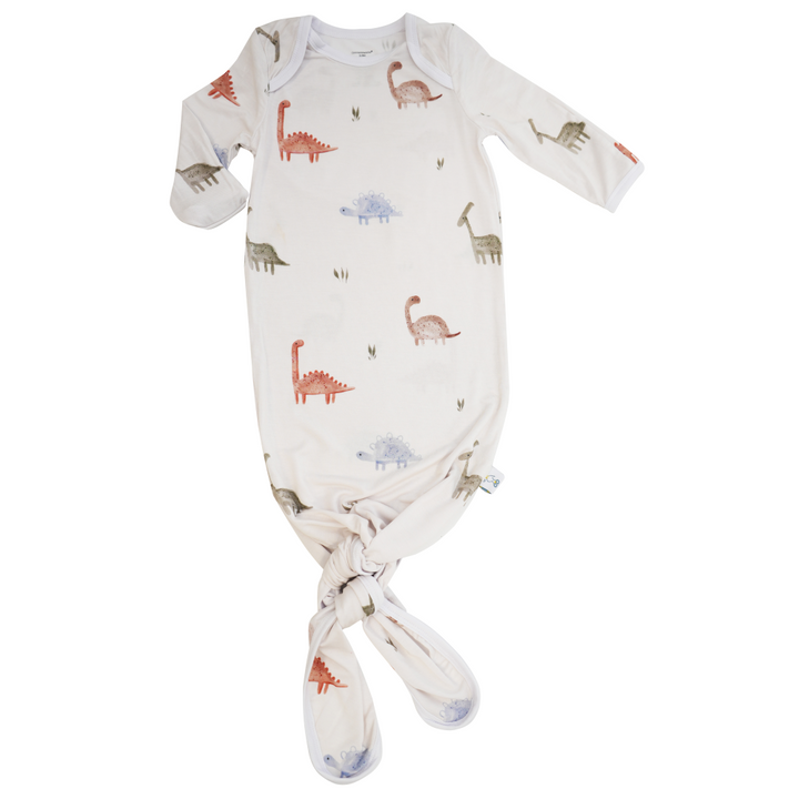 Dinosaurs Knotted Gown 0-3 months