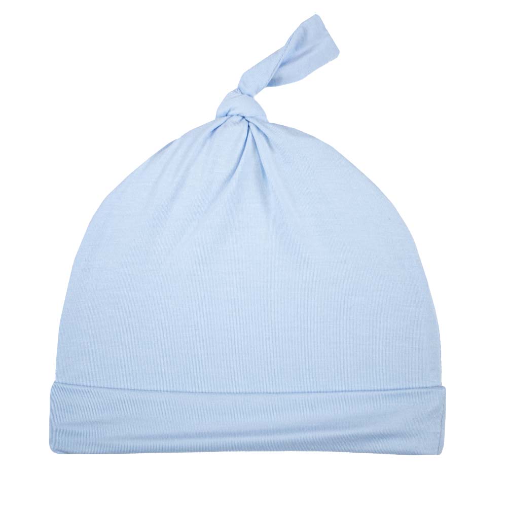GooseWaddle® Blue Knotted Beanie