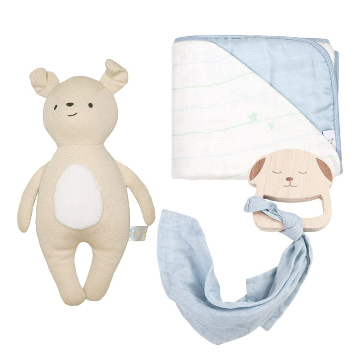 GooseWaddle® Blue Puppy Gift Set