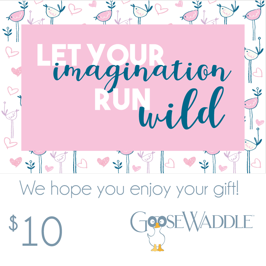 Goosewaddle Gift Card $10.00 USD Imagination Gift Card