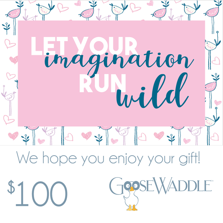 Goosewaddle Gift Card $100.00 USD Imagination Gift Card