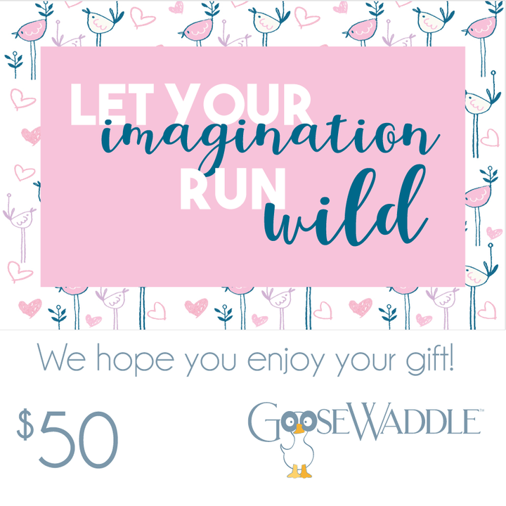 Goosewaddle Gift Card $50.00 USD Imagination Gift Card