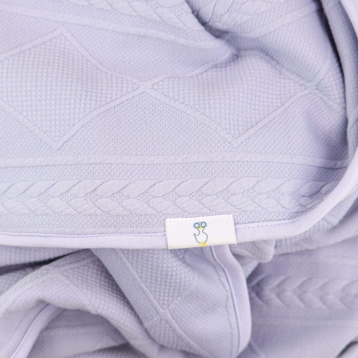 GooseWaddle Lavender Knit Blanket