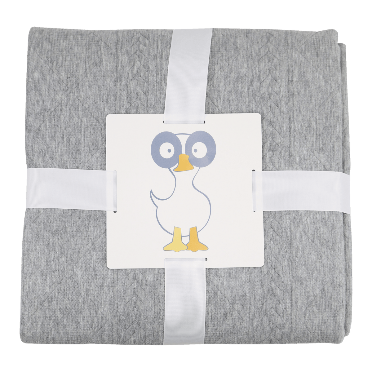 GooseWaddle Mommy &amp; Me Knit Blanket Set - Gray