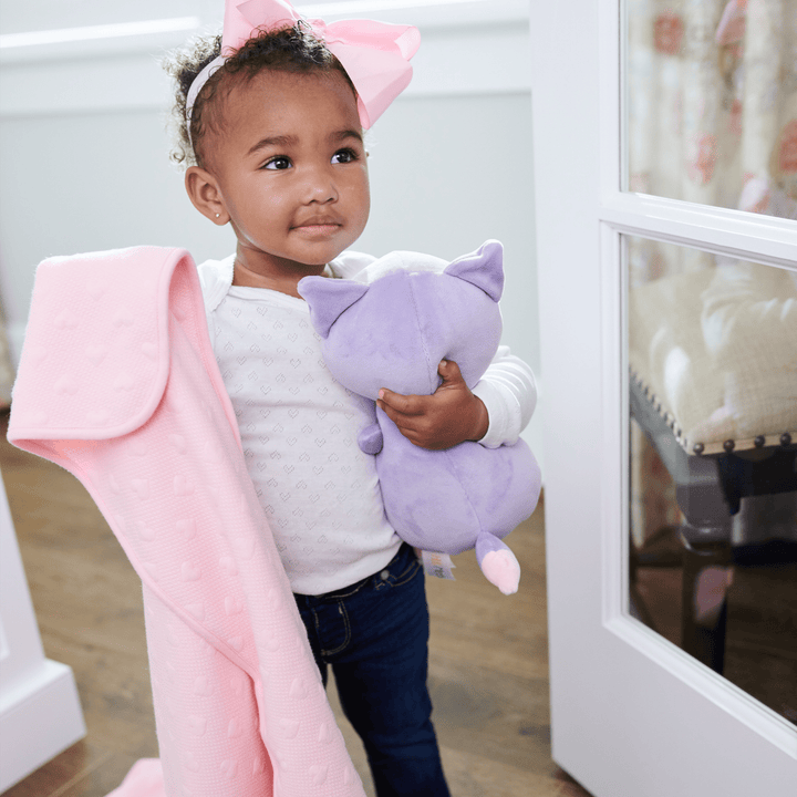 GooseWaddle Pink Knit Blanket