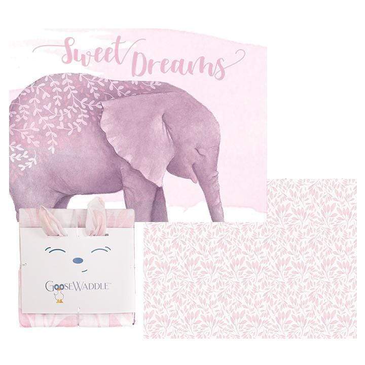 Pink elephant receiving outlet blankets