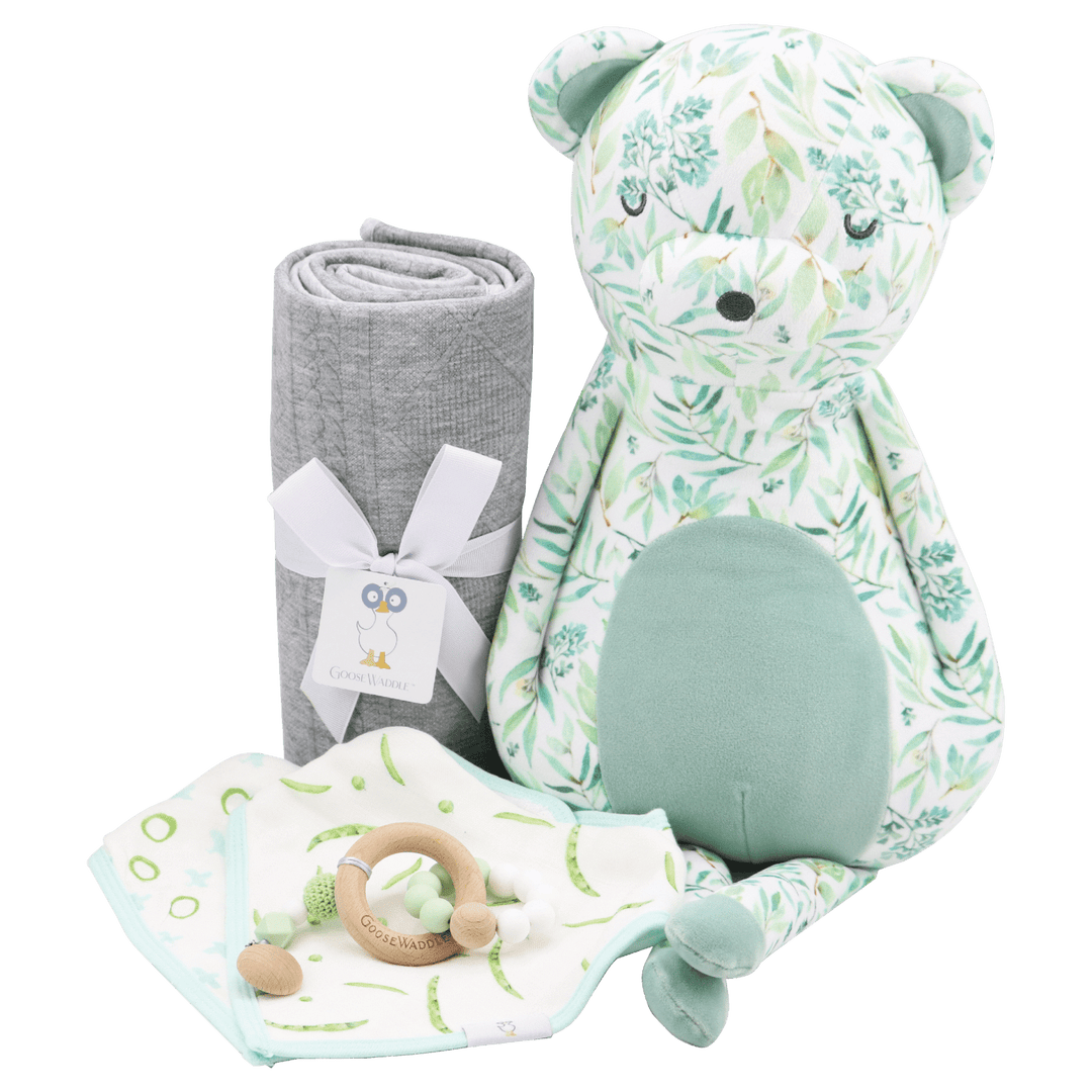 Goosewaddle Super Soft Plush Bear - Basil 15"