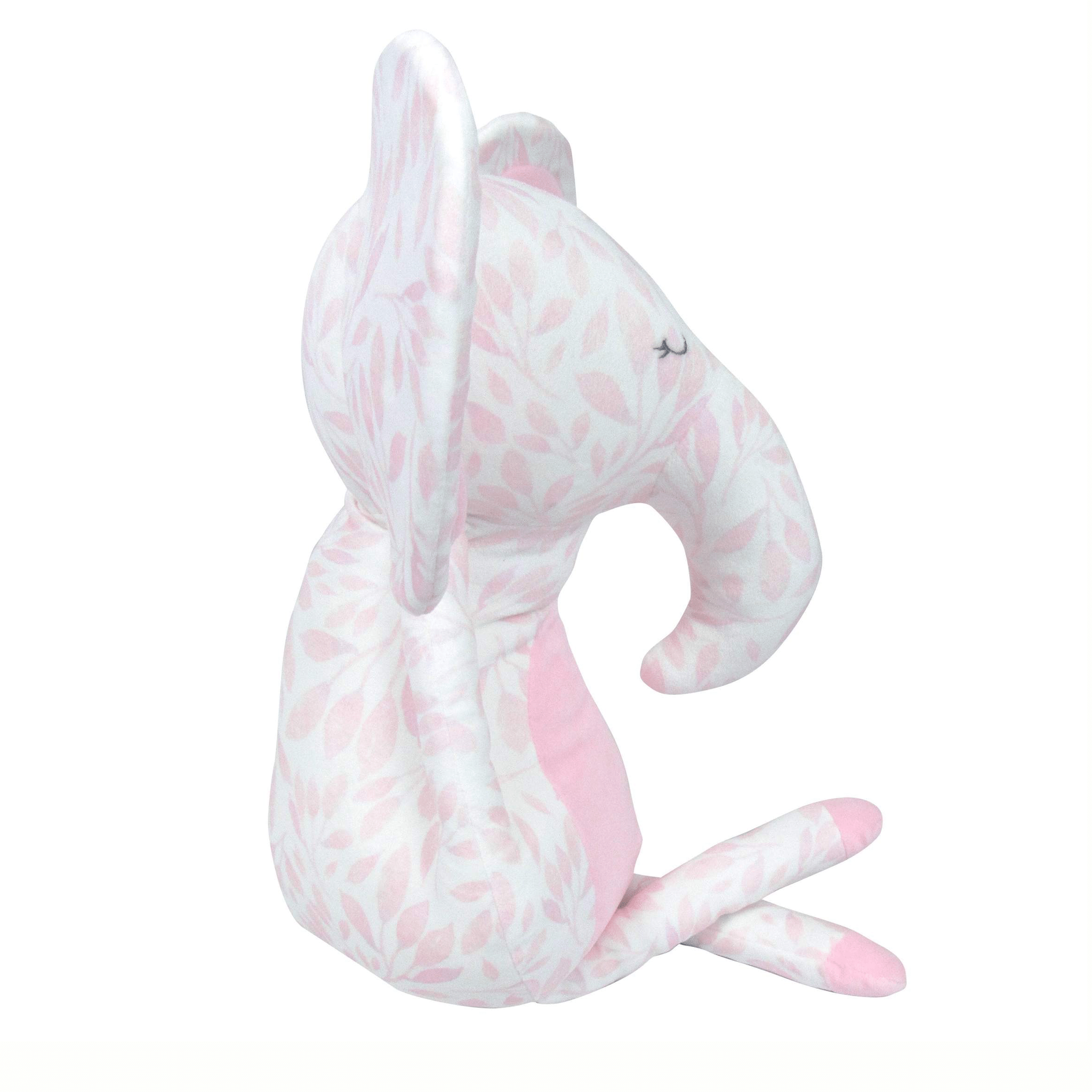 Pink plush discount elephant