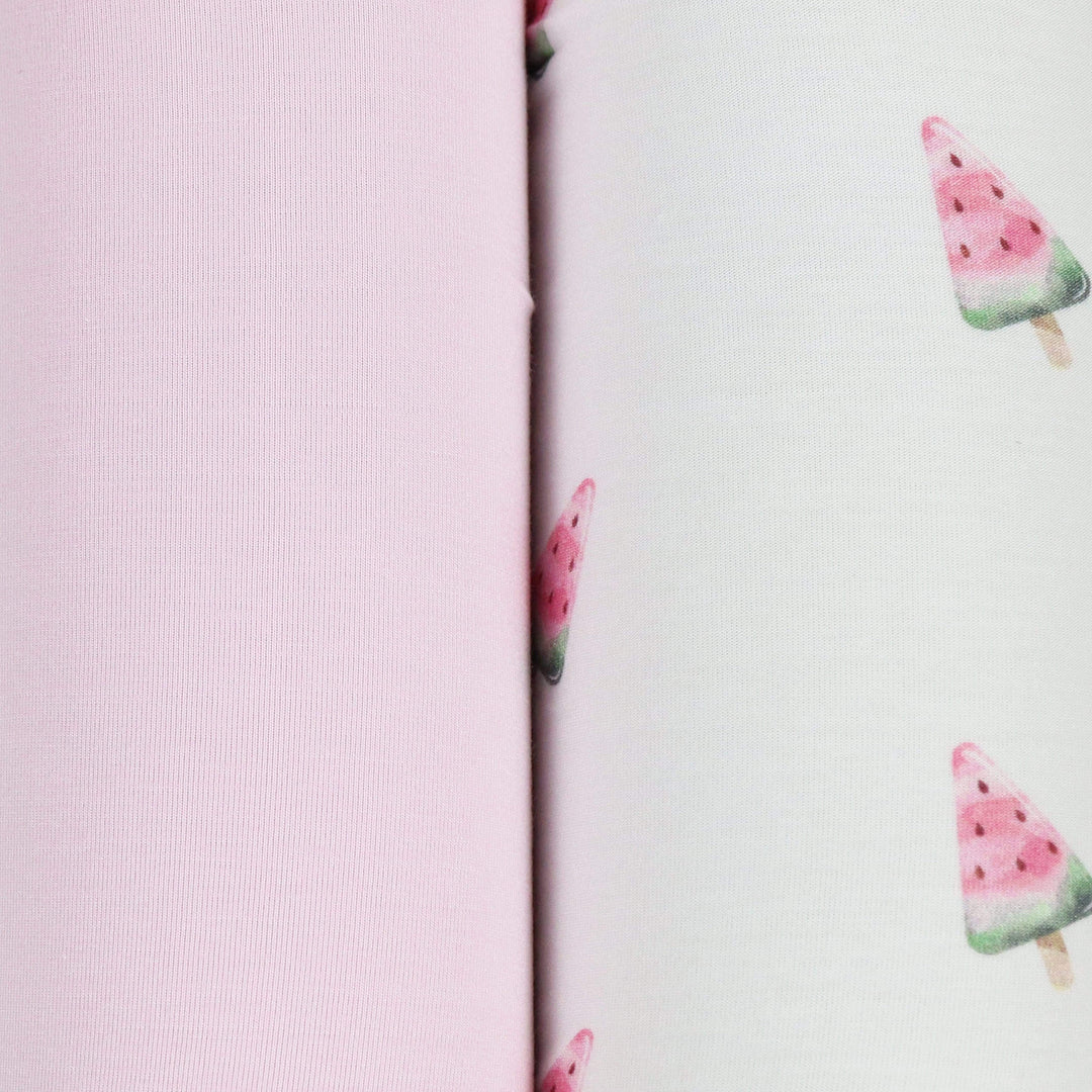 GooseWaddle Watermelon & Pink Swaddle Blanket 2 Pack