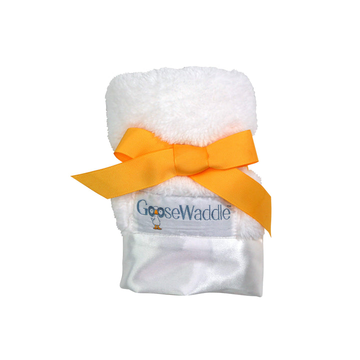 Goosewaddle White Luxury Baby Blankie