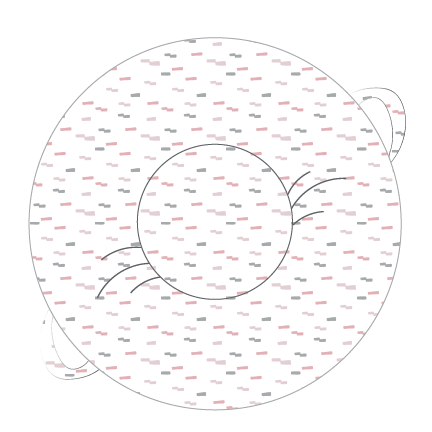 Pello Baby Nora Rosewater Floor Pillow