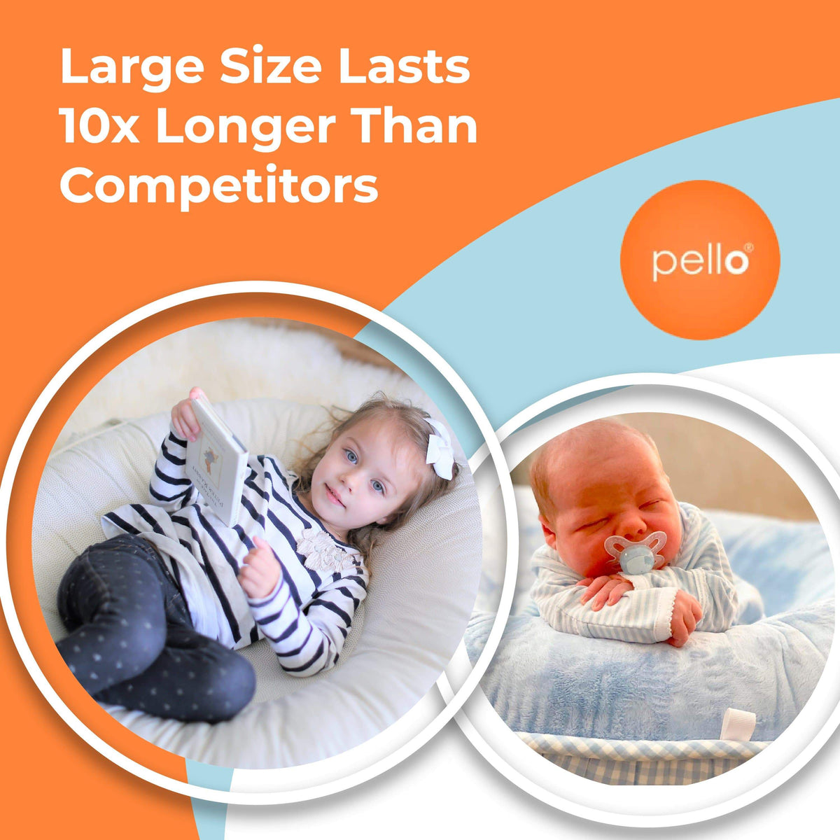 Pello Baby Oxford Infant Floor Pillow